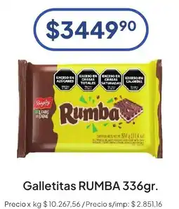 Hergo Rumba galletitas oferta