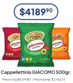 Hergo Giacomo cappellettinis oferta