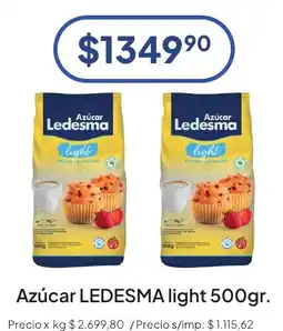 Hergo Azúcar Ledesma light oferta