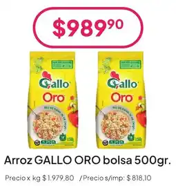 Hergo Gallo arroz oro oferta