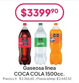 Hergo Coca cola gaseosa linea oferta