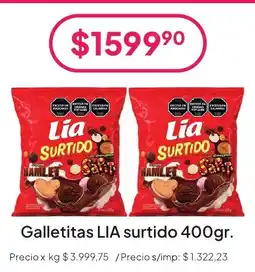 Hergo Lia galletitas surtido oferta