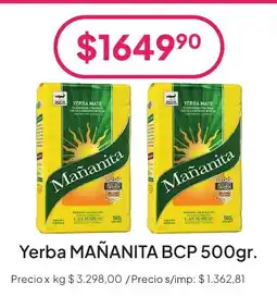 Hergo Mañanita yerba mate oferta