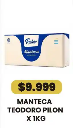 Autoservicio Capo Teodoro manteca oferta
