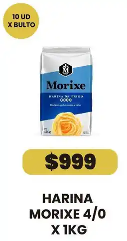 Autoservicio Capo Morixe harina de trigo 0000 oferta