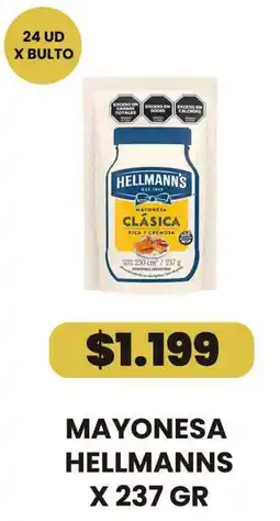 Autoservicio Capo Hellmanns mayonesa clásica oferta