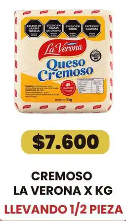 Autoservicio Capo La verona queso cremoso oferta