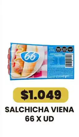 Autoservicio Capo 66 salchicha viena oferta