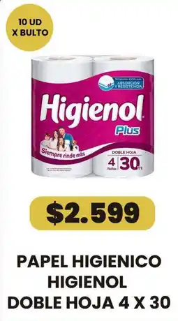 Autoservicio Capo Higienol papel higienico oferta