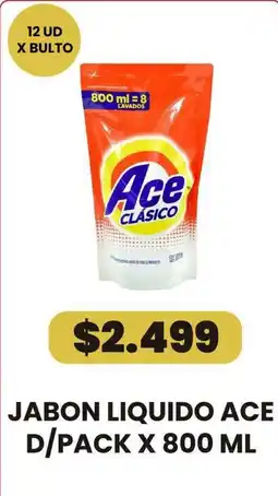 Autoservicio Capo Ace jabon liquido oferta
