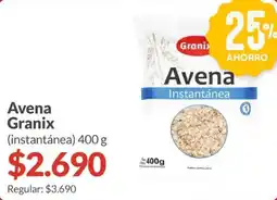 Supermercados Aiello Granix avena instantánea oferta