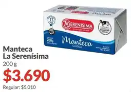 Supermercados Aiello La serenisima manteca clasica oferta