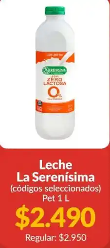 Supermercados Aiello La serenisima leche zero lactosa oferta