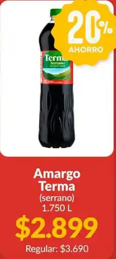Supermercados Aiello Terma amargo serrano oferta