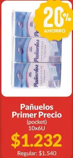 Supermercados Aiello Pañuelos Primer Precio oferta