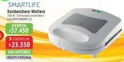 Casa Silvia Smartlife sandwichera-waflera oferta