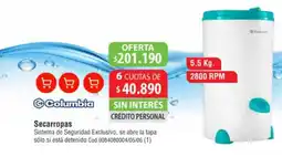 Casa Silvia Columbia secarropas oferta