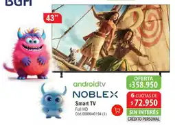Casa Silvia Noblex smart tv oferta