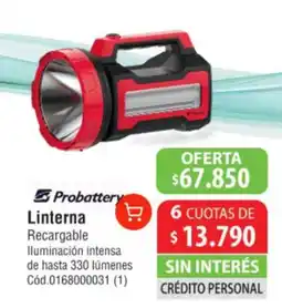Casa Silvia Probattery linterna recargable oferta