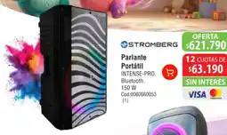 Casa Silvia Stromberg parlante portátil intense-pro oferta