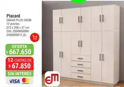 Casa Silvia Placard DAKAR PLUS 56595 oferta