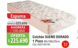 Casa Silvia Espuma colchón sueño dorado oferta