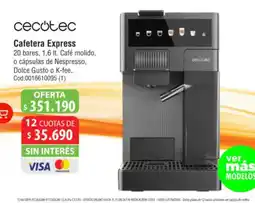 Casa Silvia Cecotec cafetera express oferta