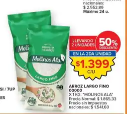 Carrefour Express Molinos ala arroz largo fino oferta