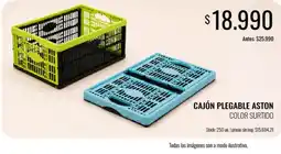 Supermercados Tadicor Aston cajón plegable oferta