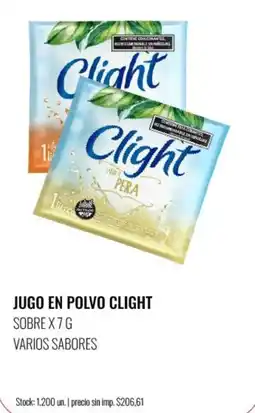 Supermercados Tadicor Clight jugo en polvo oferta