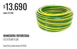 Supermercados Tadicor Manguera reforzada oferta