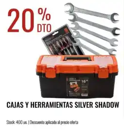 Supermercados Tadicor Silver shadow cajas y herramientas oferta