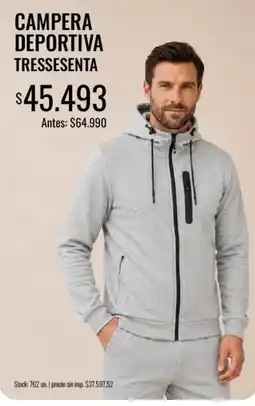 Supermercados Tadicor Tressesenta campera deportiva oferta