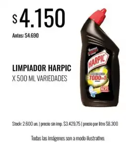 Supermercados Tadicor Harpic limpiador oferta