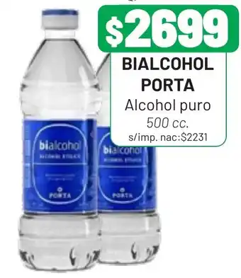 Bialcohol porta