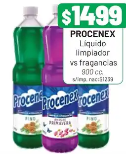 Almacor Procenex liquido limpiador vs fragancias oferta