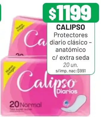 Calipso protectores diario clásico - anatómico
