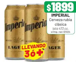 Almacor Imperial cerveza rubia clásica oferta