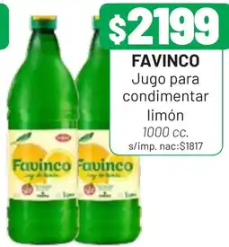 Almacor Favinco jugo para condimentar limón oferta