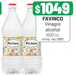 Almacor Favinco vinagre alcohol oferta