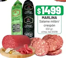 Almacor Marlina salame milán/ crespon oferta