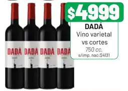 Almacor Dadá vino varietal vs cortes oferta