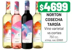 Almacor Norton cosecha tardía oferta