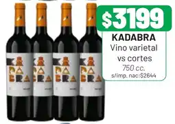 Almacor Kadabra vino varietal vs cortes oferta
