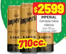 Almacor Imperial cerveza rubia clásica oferta