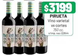 Almacor Pirueta vino varietal vs cortes oferta