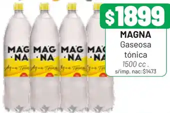 Almacor Magna gaseosa tónica oferta