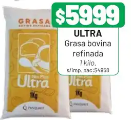 Almacor Ultra grasa bovina refinada oferta