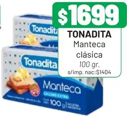 Almacor Tonadita manteca clásica oferta