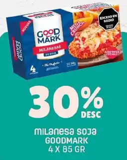 Makro Good mark milanesas de soja oferta